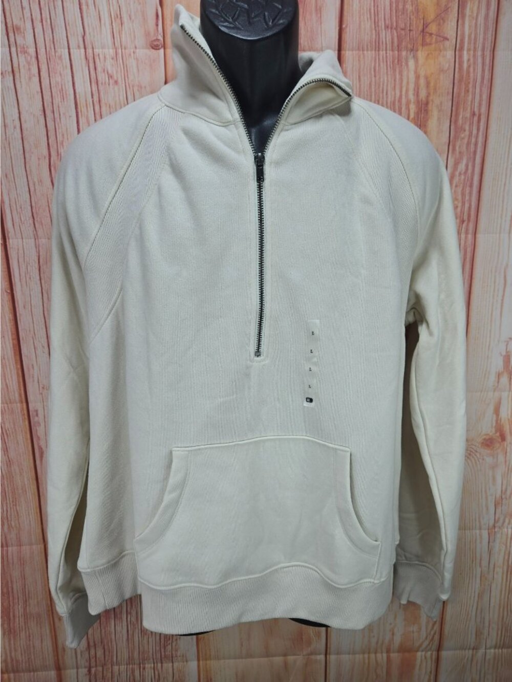 BKE Mens Birch Half-Zip Sweater Size Large NWT